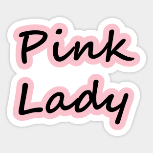 Pink Lady Sticker